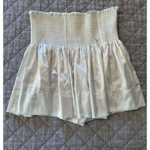 Natural Life Daisy Pull On Smocked High Waist Mini Skirt Women's M Feminine Y2K